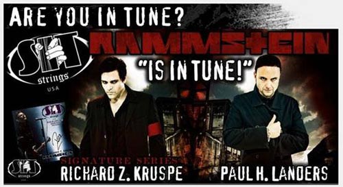 美国Lamb of God乐队签名款SIT琴弦问世