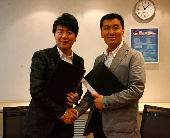 国际钢琴巨星郎朗正式签约腾讯 担任奥运大使