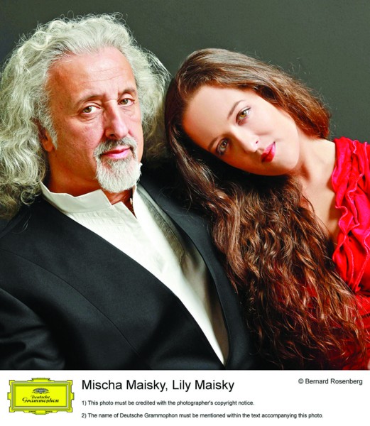 　　大提琴家米沙&middot;麦斯基将和女儿&mdash;&mdash;&mdash;钢琴家莉莉一同登台。