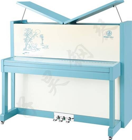 （图为伯爵钢琴钢琴之彩色钢琴）