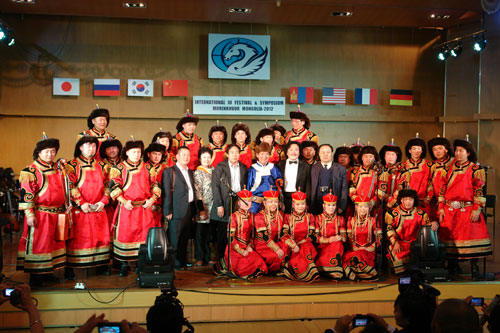 内蒙古马头琴乐团在蒙古国举行专场音乐会