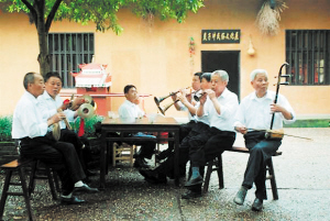 麻山锣鼓面临失传亟须抢救