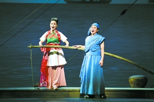 原创民族歌剧《运河谣》 作曲家印青唱哭自己