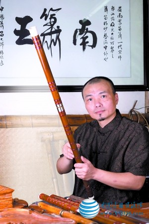 广州笛箫制作世家传人：我做的是乐器不是产品