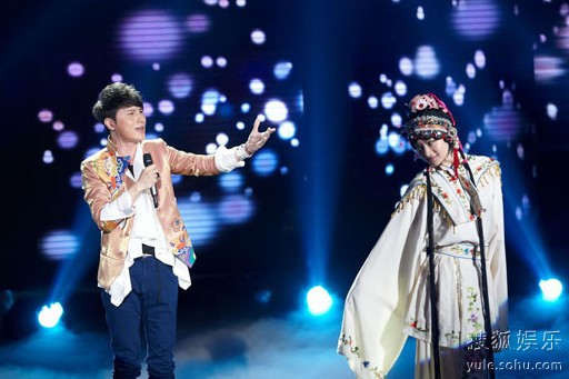 山野将歌曲改编了一两句昆曲唱腔