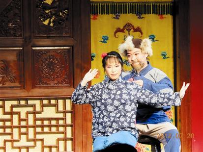 学习京剧半年  纺大两学生获全国高校京剧大奖