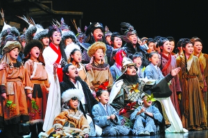 歌剧《钓鱼城》亮相保利 展现重庆地域文化韵味