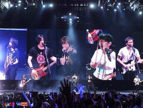 2012五月天郑州演唱会 