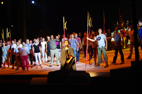 《文成公主》第二幕跪拜家乡