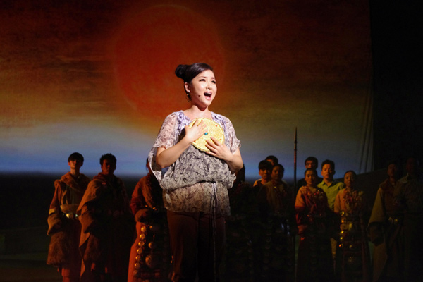 王莉携手九零后藏族男孩 谱写“文成”雪域传奇