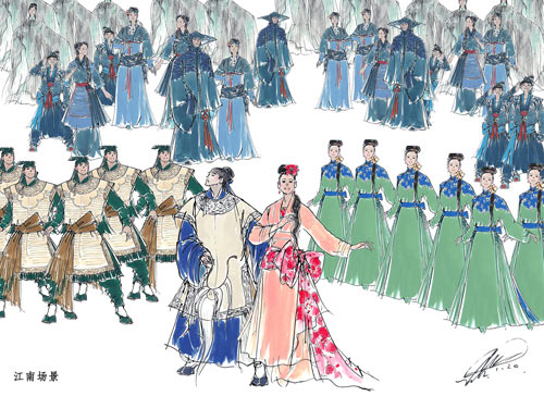 《运河谣》再度上演 王丽达本色出演“水红莲”