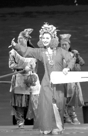 原创民族歌剧《运河谣》第二轮首演。