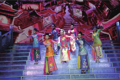 北歌打造标准音乐剧《天桥》大篇幅运用多媒体