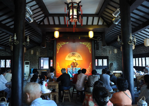 泰州戏曲三家村 戏迷心中的旅游圣地(组图)