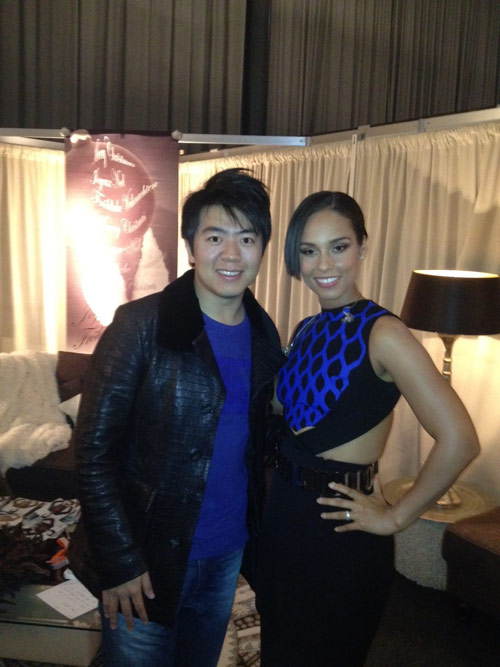 郎朗与美国R&B巨星Alicia Keys