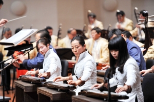 古琴音乐会演出现场。刘江瑞 摄