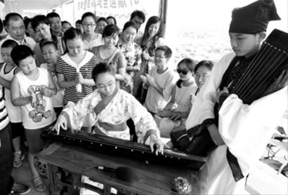 古琴演奏为全运献礼