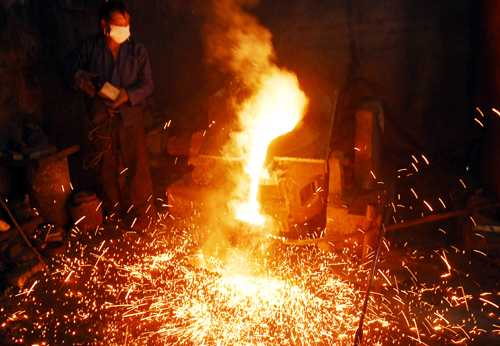 襄城县铜乐器制作工艺誉满天下