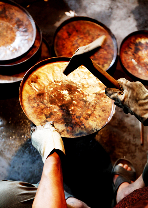 襄城县铜乐器制作工艺誉满天下