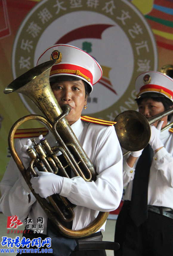 群众乐器大赛现场