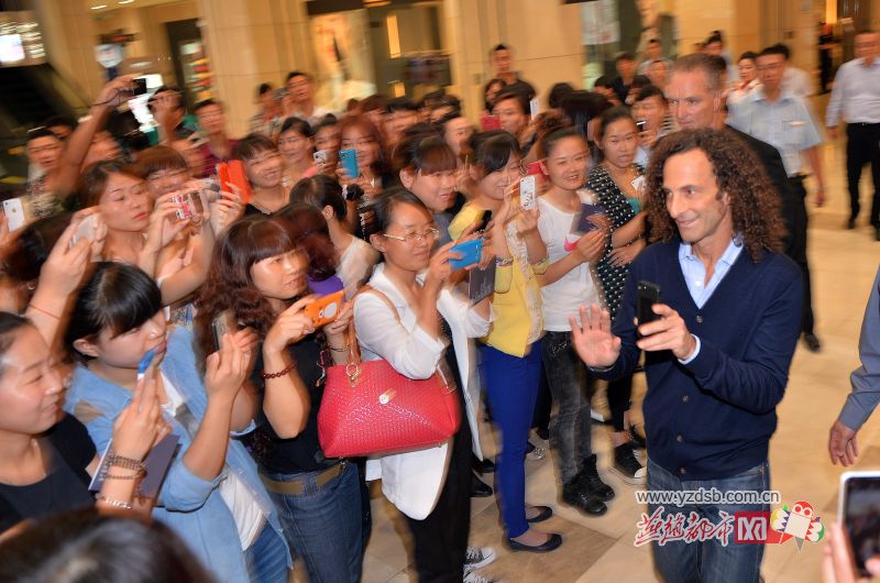 “世界萨克斯之父”肯尼基来中国与乐迷见面