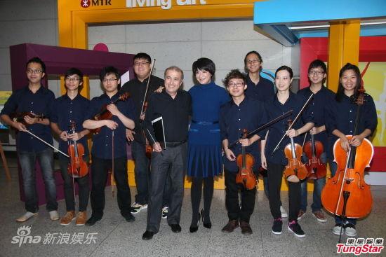 姚珏与David Ehrlich相逢交流小提琴技艺