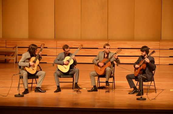 古典吉他四重奏音乐会在北航晨兴音乐厅上演