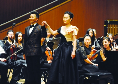 王宏伟与爱妻杨珊珊