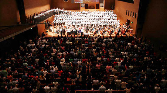 天歌音乐会唱响澳洲墨尔本 三千人参加百人奉