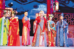 音乐剧《曹雪芹》剧照。