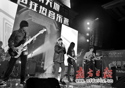 岭南天地的音乐派对将从圣诞夜一直延续到新年夜。 卢奕诚 摄