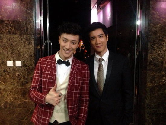 乔任梁与王力宏。