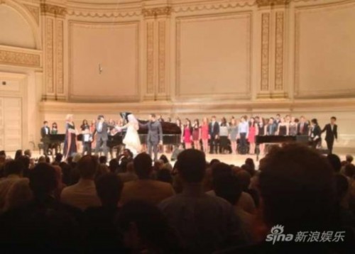 郎朗出席卡内基音乐会 推广春节文化