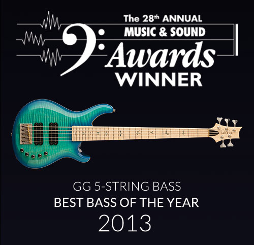 PRS荣获第28届Music Sound年度最佳吉他贝斯奖项