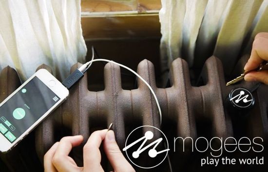 Mogees：能将世界万物变成乐器的神奇设备