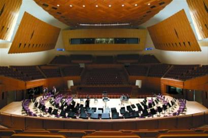 上海交响乐团新音乐大厅。