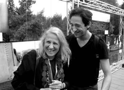 “钢琴师”陪母亲天坛看展