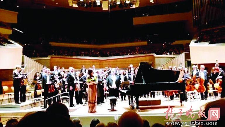 陈萨夺目柏林爱乐大厅