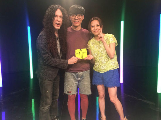 卢广仲与Marty。