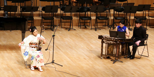 中日二胡交流音乐会在中国音乐学院国音堂举行