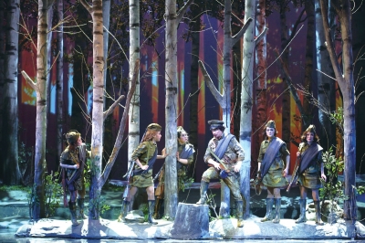 《这里的黎明静悄悄》剧照。