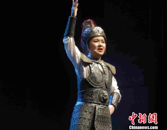 民族歌剧《木兰诗篇》西宁再现木兰“替父从军”