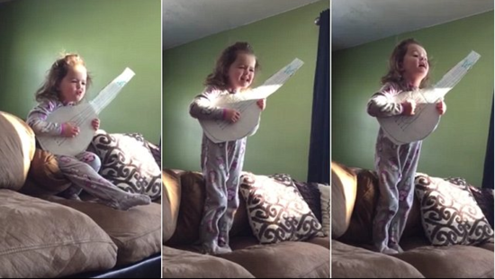 6岁女孩翻唱阿黛尔新作,感情拿捏到位吸引700万次观看