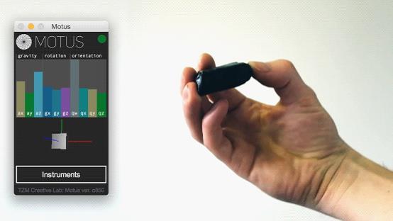 Motus创意乐器问世 把手势变成音乐