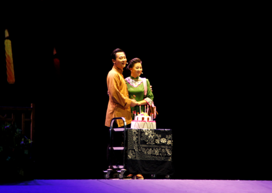 王丽达汤子星联袂音乐剧 《山歌好比春江水》