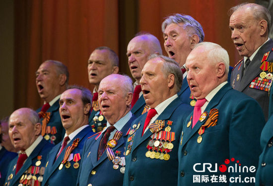 “歌唱胜利”庆典音乐会在莫斯科举行