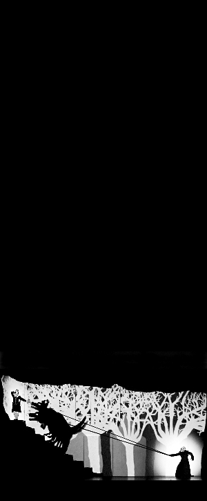 即将上演的《魔笛》采用了真人与动画结合的形式