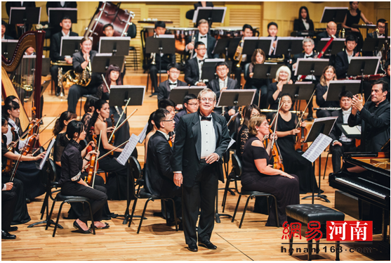 郑州师范隆重举办国际管弦乐音乐节交响乐音乐会