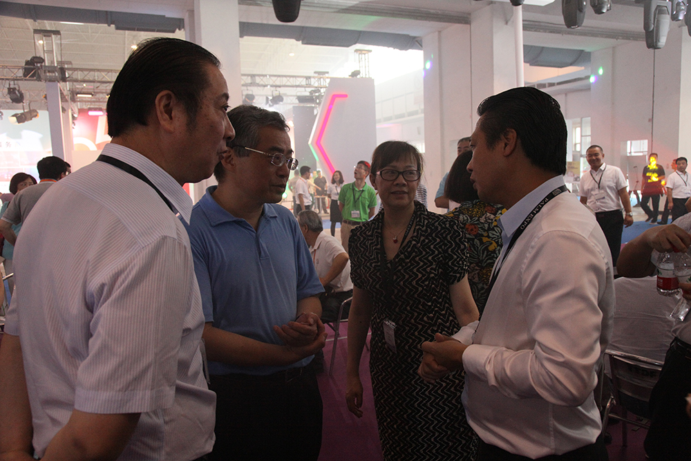 文化部副部长项兆伦一行莅临“PALM”展