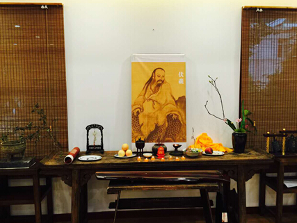 雷音琴院祭伏羲古琴开课仪式